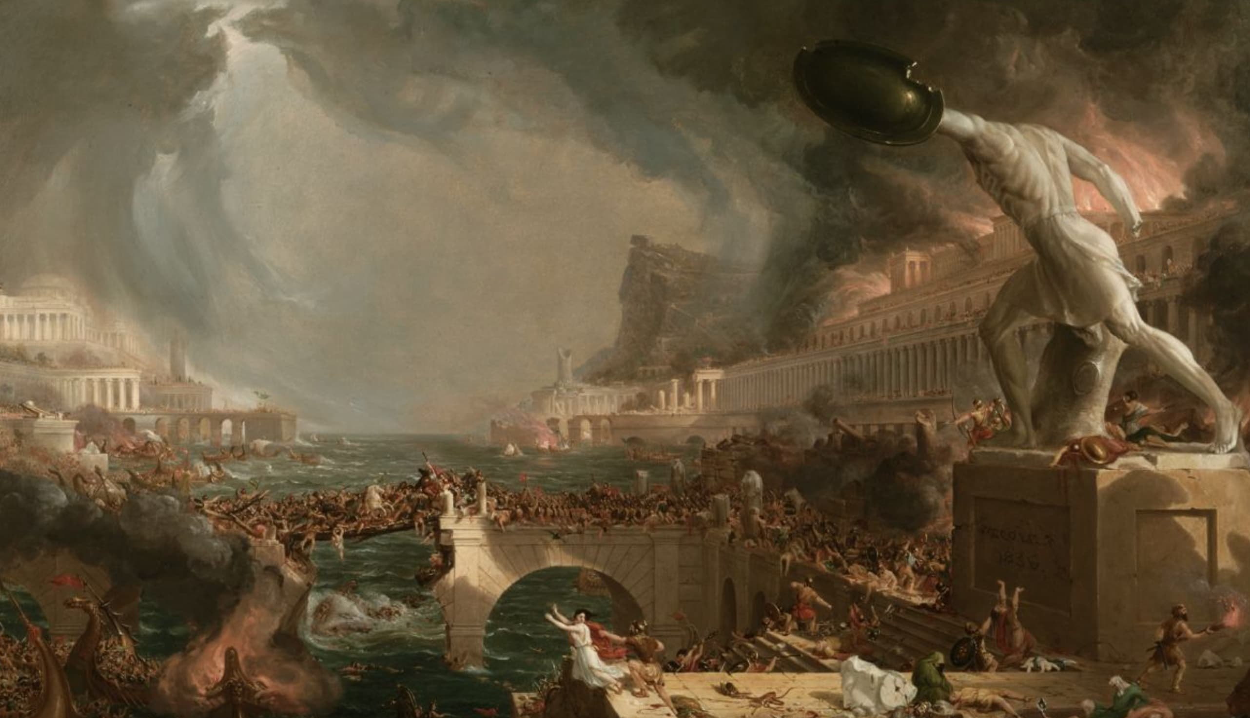 destruction thomas cole - 3836